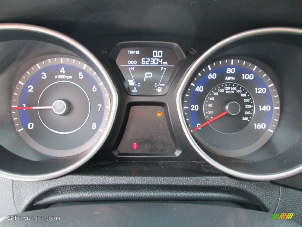 2012 Elantra Limited - Desert Bronze / Black photo #28