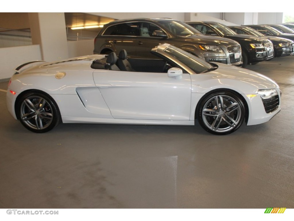 Suzuka Grey Metallic 2015 Audi R8 Spyder V10 Exterior Photo #98970064