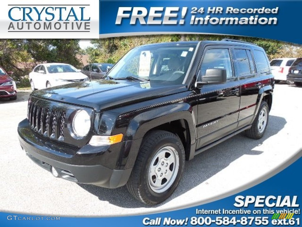 Black Jeep Patriot