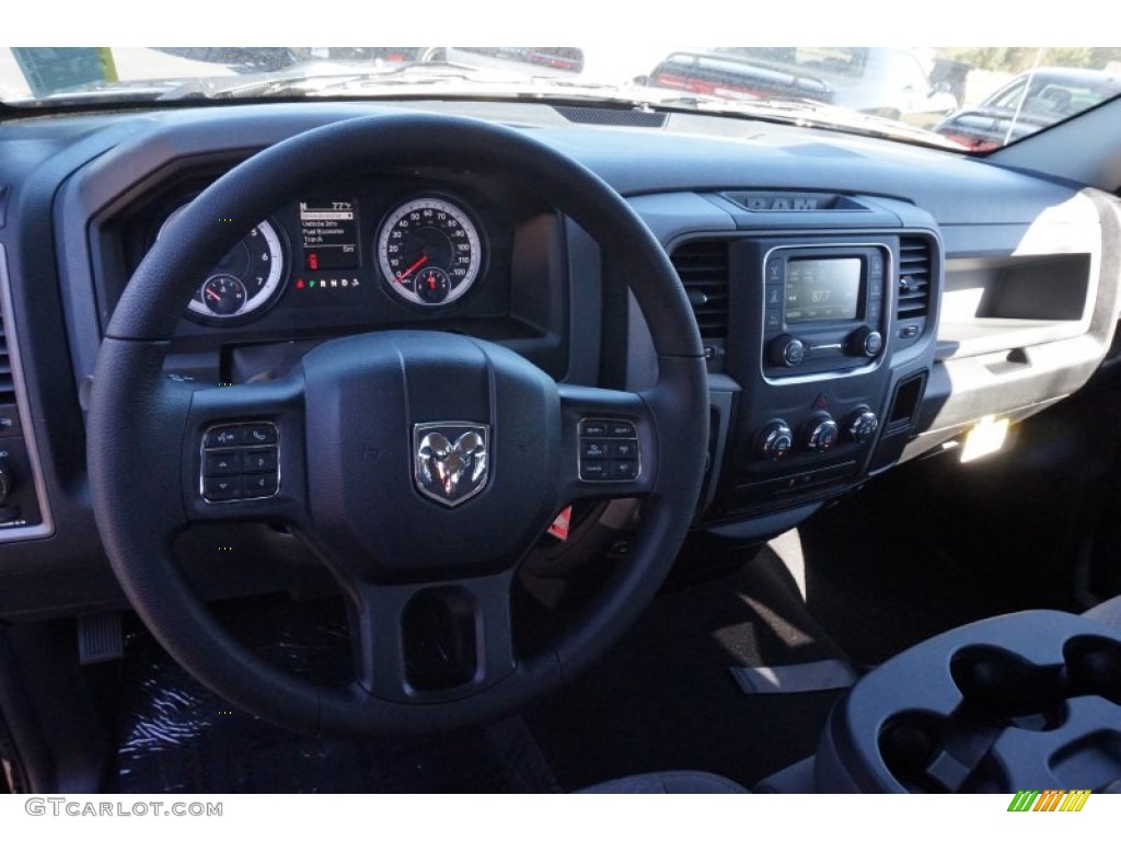 2015 1500 Express Quad Cab - Black / Black/Diesel Gray photo #10