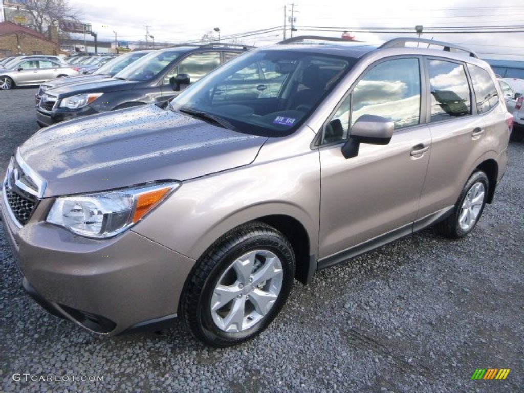 2015 Forester 2.5i Premium - Burnished Bronze Metallic / Black photo #7