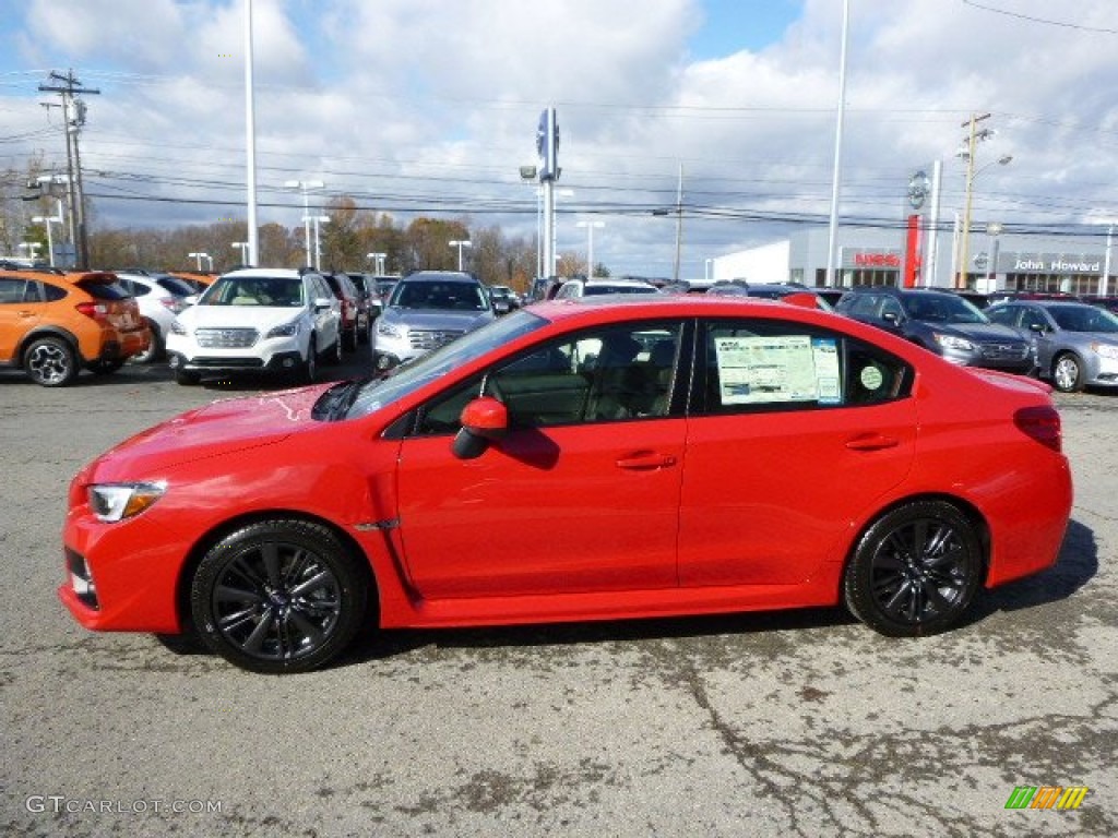 Lightning Red 2015 Subaru WRX Limited Exterior Photo #98980135