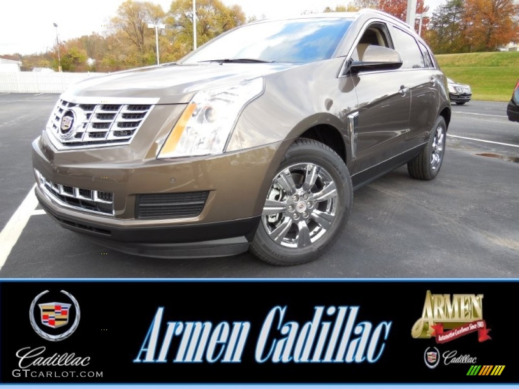 2015 SRX Luxury - Terra Mocha Metallic / Shale/Brownstone photo #1