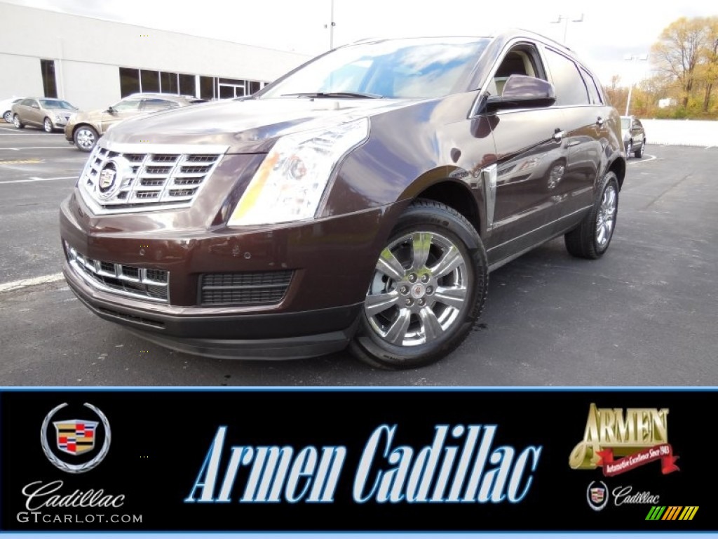 2015 SRX Luxury AWD - Cocoa Bronze Metallic / Shale/Brownstone photo #1