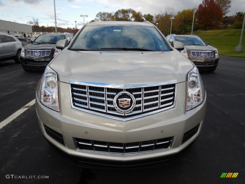 2015 SRX Luxury - Silver Coast Metallic / Shale/Brownstone photo #2