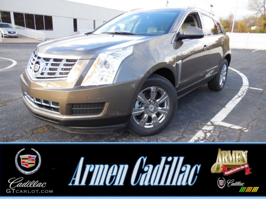 2015 SRX Luxury AWD - Terra Mocha Metallic / Shale/Brownstone photo #1