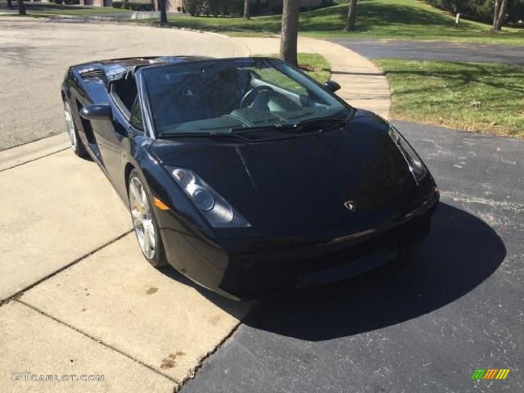 2007 Gallardo Spyder - Black / Nero Perseus photo #2
