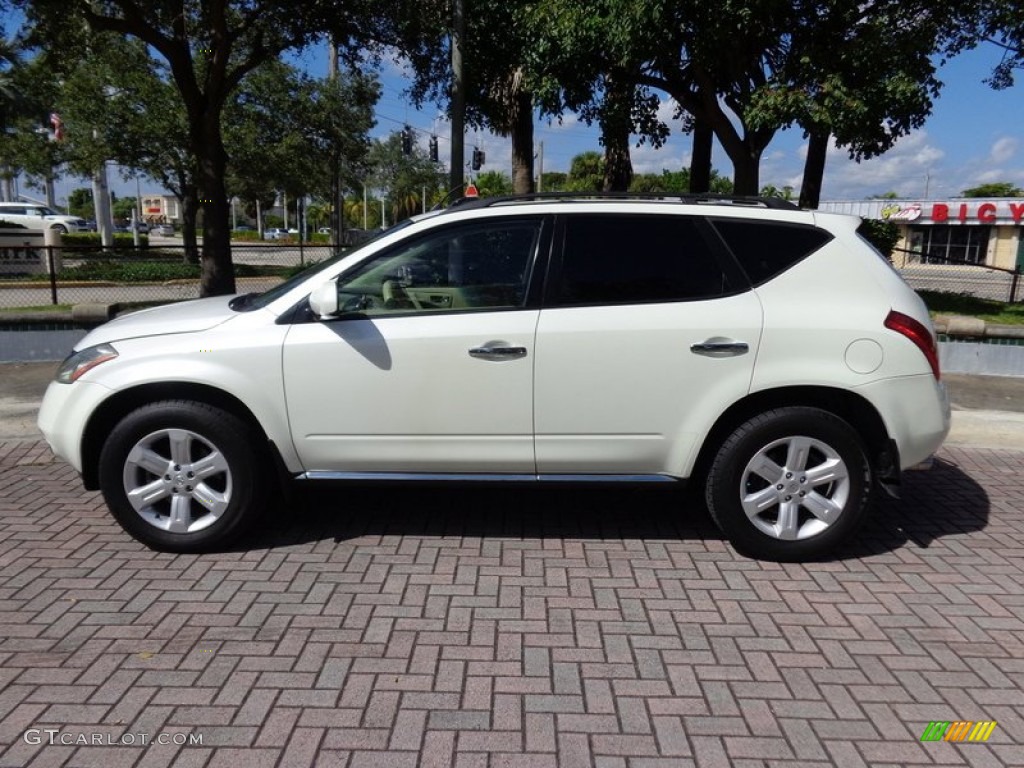 2006 Murano SL - Glacier Pearl / Cafe Latte photo #3