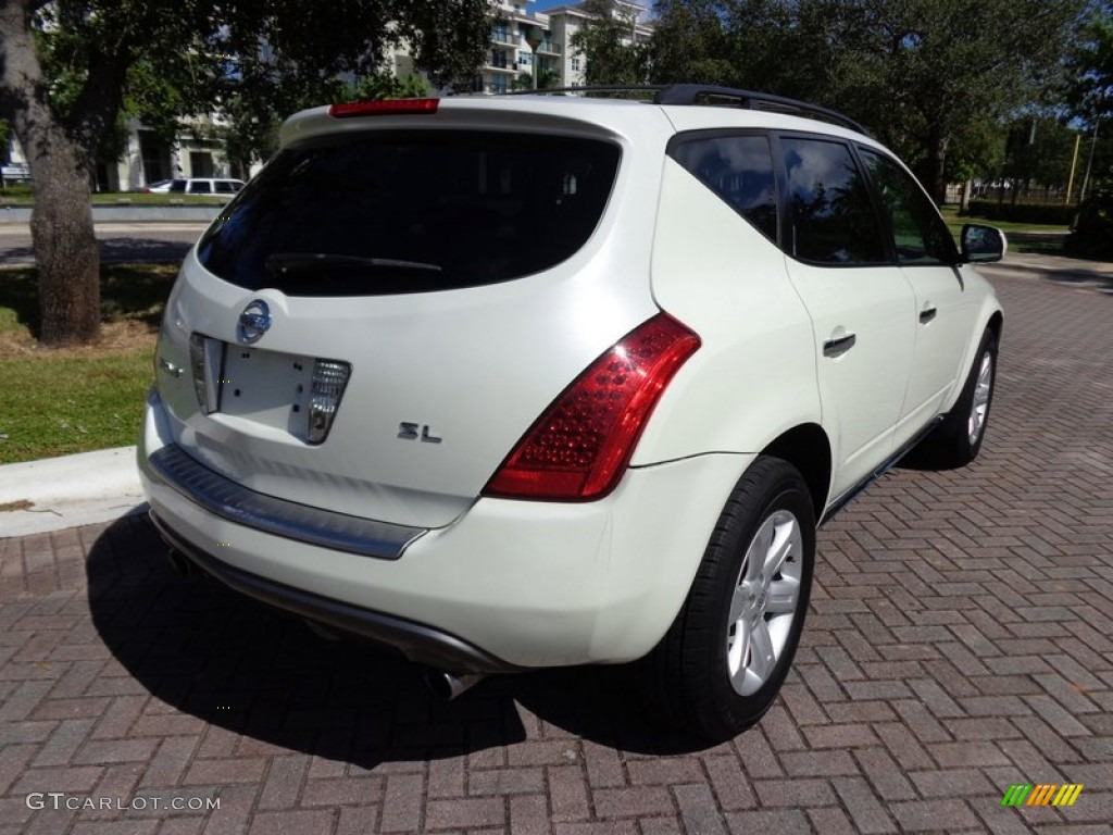 2006 Murano SL - Glacier Pearl / Cafe Latte photo #9