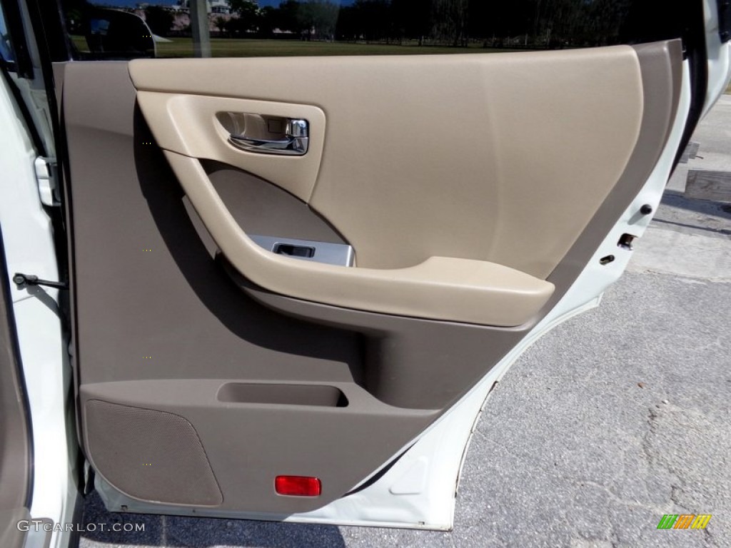 2006 Murano SL - Glacier Pearl / Cafe Latte photo #72