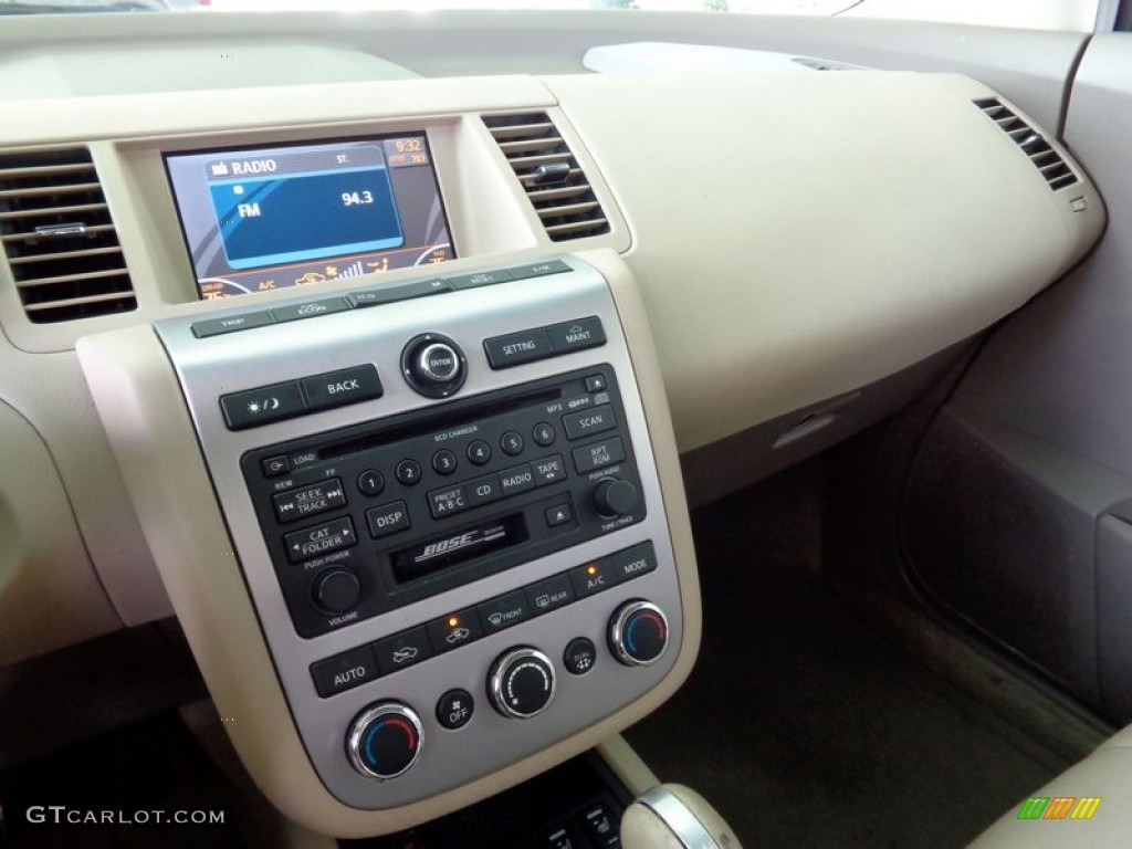2006 Murano SL - Glacier Pearl / Cafe Latte photo #77