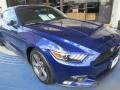 2015 Deep Impact Blue Metallic Ford Mustang EcoBoost Coupe  photo #15