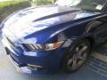 2015 Deep Impact Blue Metallic Ford Mustang EcoBoost Coupe  photo #25