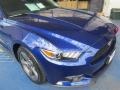 2015 Deep Impact Blue Metallic Ford Mustang EcoBoost Coupe  photo #29