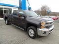 2015 Tungsten Metallic Chevrolet Silverado 2500HD LT Crew Cab 4x4  photo #4