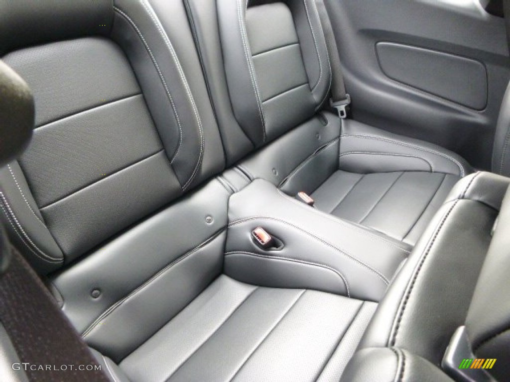 2015 Ford Mustang GT Premium Coupe Rear Seat Photo #98990028