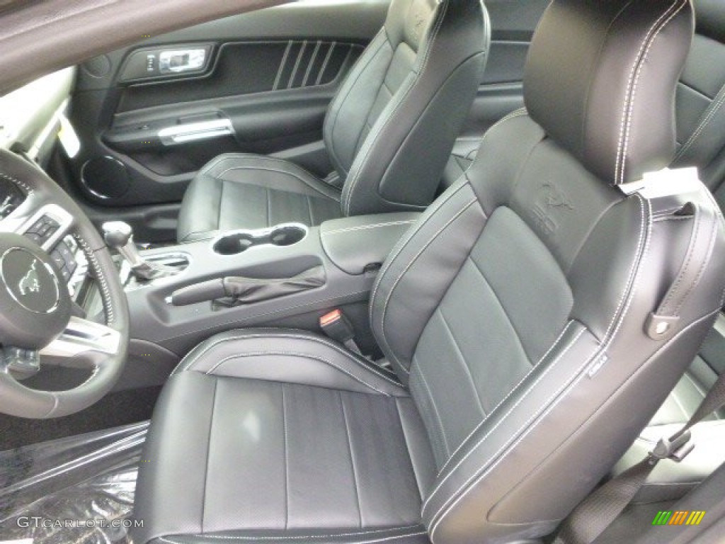 2015 Ford Mustang GT Premium Coupe Front Seat Photo #98990556