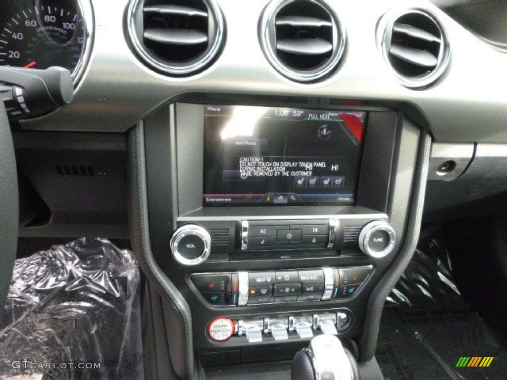 2015 Ford Mustang GT Premium Coupe Controls Photo #98990706