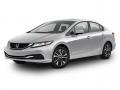 2015 Alabaster Silver Metallic Honda Civic EX Sedan  photo #20