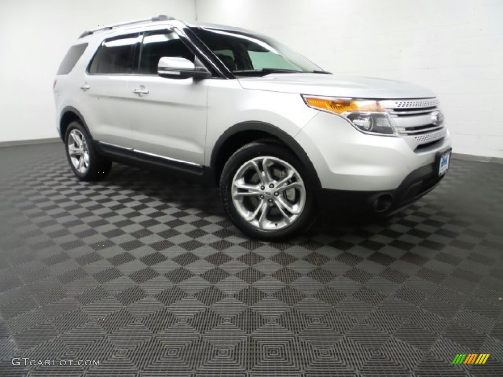 2014 Explorer Limited 4WD - Ingot Silver / Charcoal Black photo #1