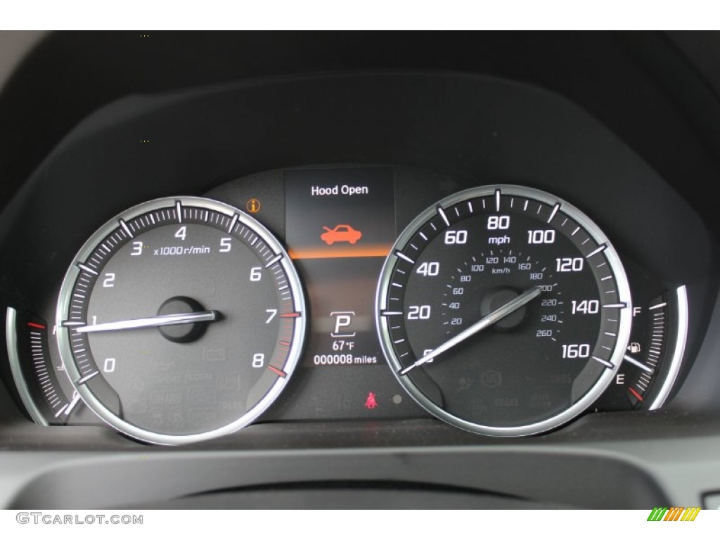 2015 Acura TLX 3.5 Advance SH-AWD Gauges Photo #98992173