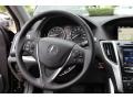 Ebony 2015 Acura TLX 3.5 Advance SH-AWD Steering Wheel