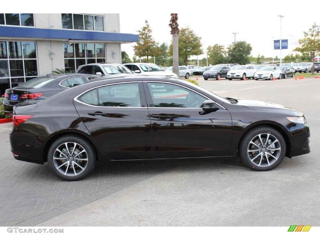 Black Copper Pearl 2015 Acura TLX 3.5 Technology SH-AWD Exterior Photo #98992791