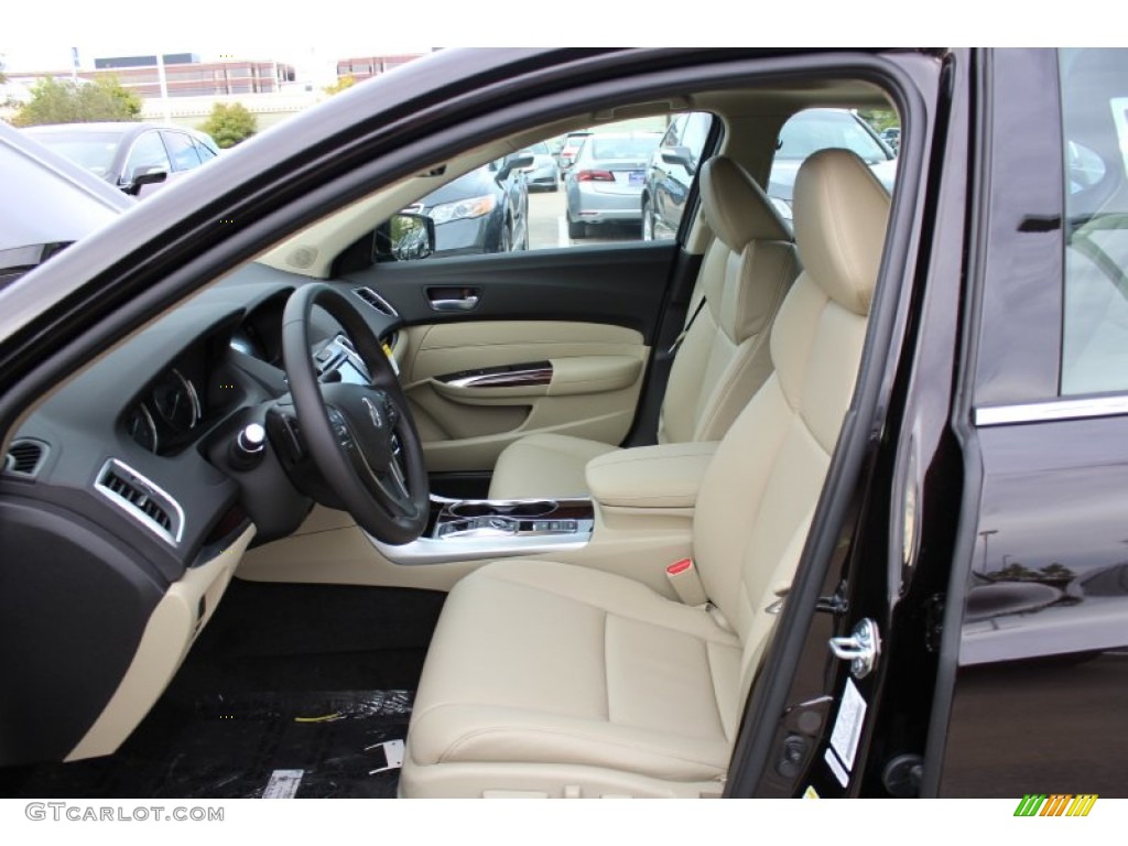 Parchment Interior 2015 Acura TLX 3.5 Technology SH-AWD Photo #98992864