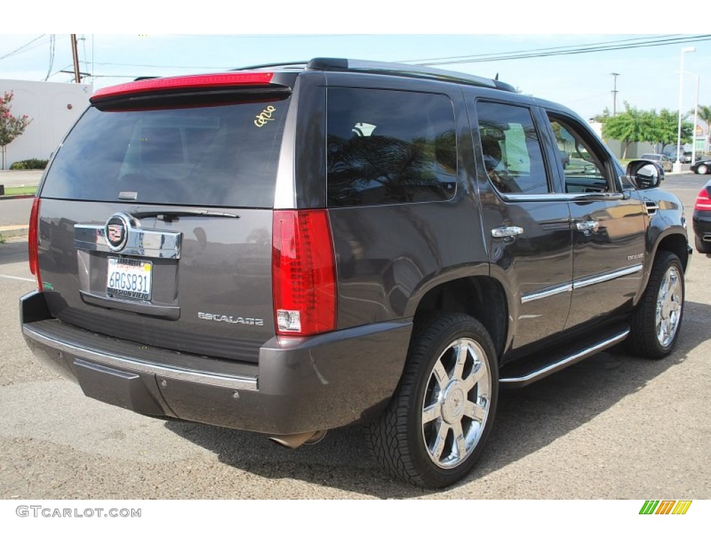 2011 Escalade Luxury - Galaxy Gray Metallic / Ebony/Ebony photo #3