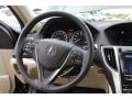 Parchment 2015 Acura TLX 3.5 Technology SH-AWD Steering Wheel