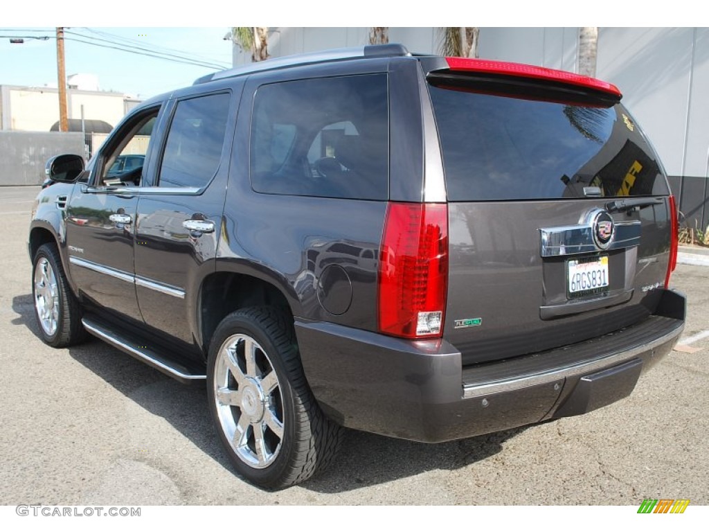 2011 Escalade Luxury - Galaxy Gray Metallic / Ebony/Ebony photo #7