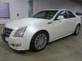 White Diamond Tricoat 2010 Cadillac CTS 4 3.6 AWD Sedan