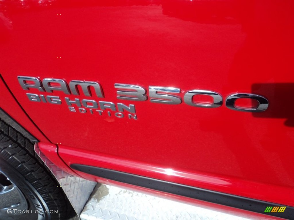 2006 Ram 3500 SLT Quad Cab 4x4 Dually - Flame Red / Medium Slate Gray photo #25