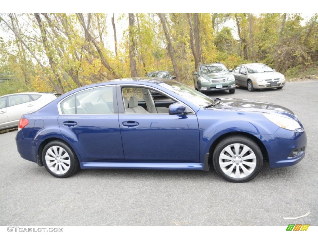 Azurite Blue Metallic 2010 Subaru Legacy 2.5i Limited Sedan Exterior Photo #99001657