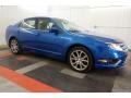 2012 Blue Flame Metallic Ford Fusion SEL V6 AWD  photo #6