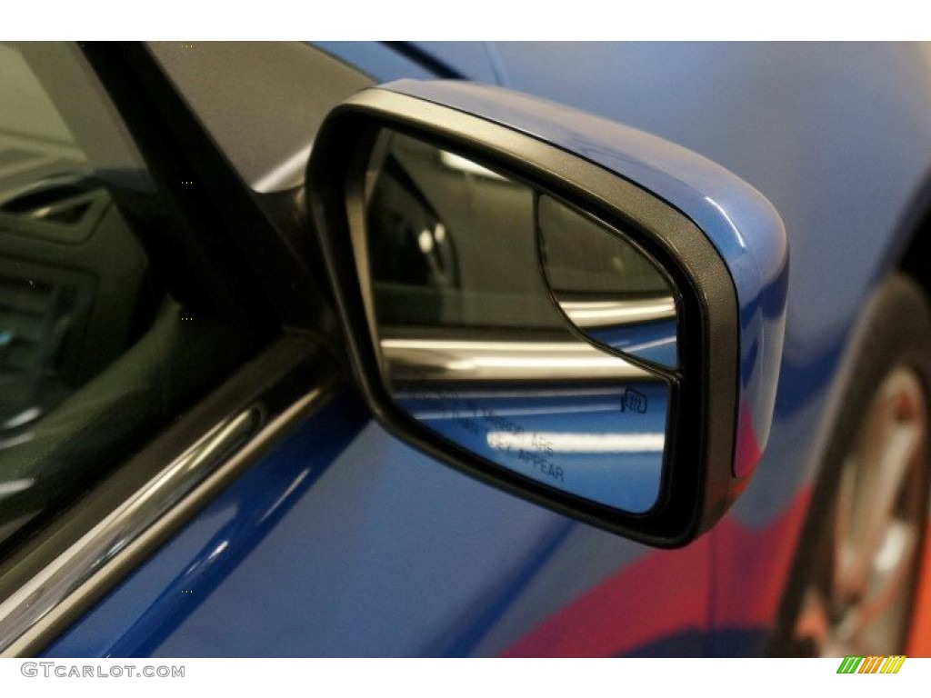 2012 Fusion SEL V6 AWD - Blue Flame Metallic / Charcoal Black photo #42