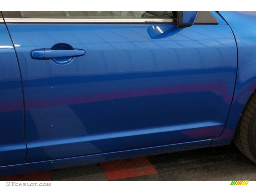 2012 Fusion SEL V6 AWD - Blue Flame Metallic / Charcoal Black photo #43
