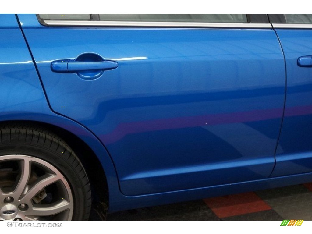 2012 Fusion SEL V6 AWD - Blue Flame Metallic / Charcoal Black photo #44