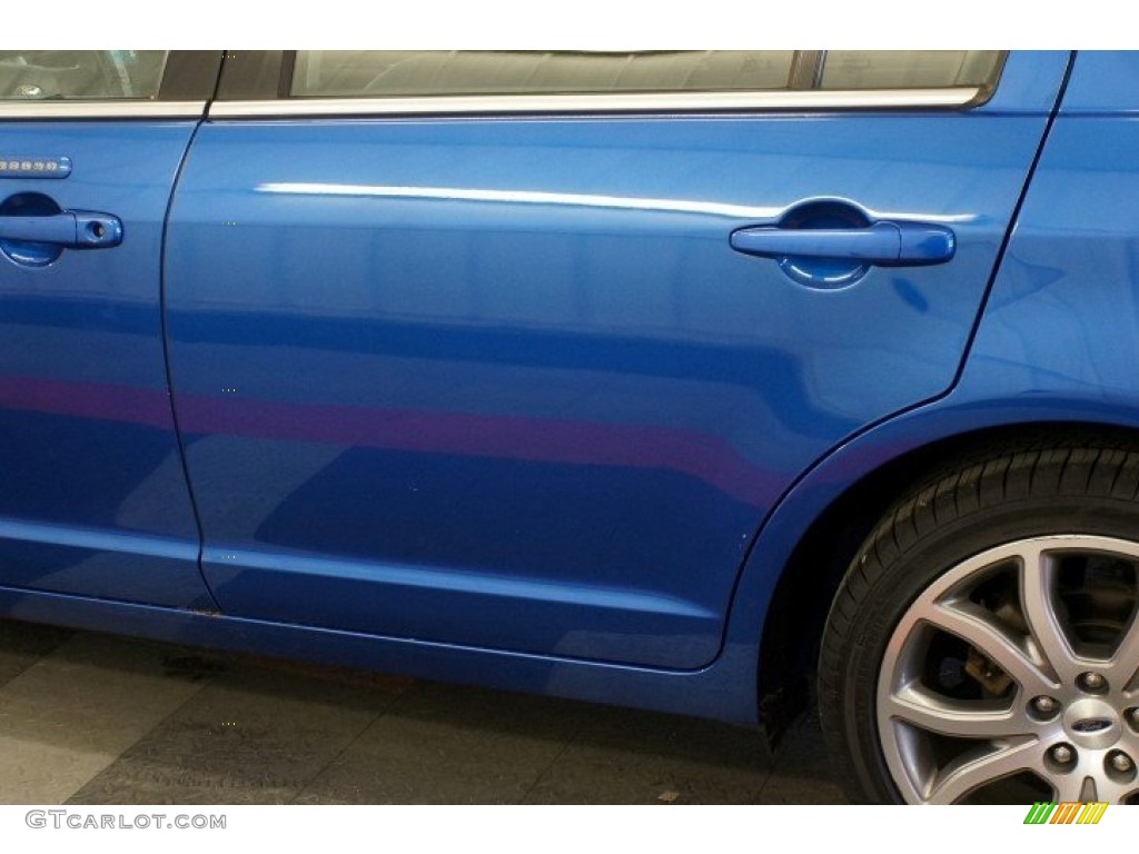 2012 Fusion SEL V6 AWD - Blue Flame Metallic / Charcoal Black photo #51