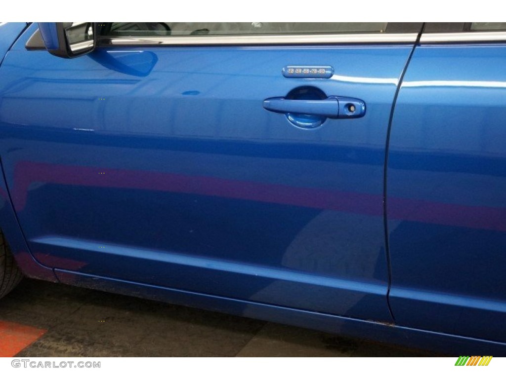 2012 Fusion SEL V6 AWD - Blue Flame Metallic / Charcoal Black photo #52
