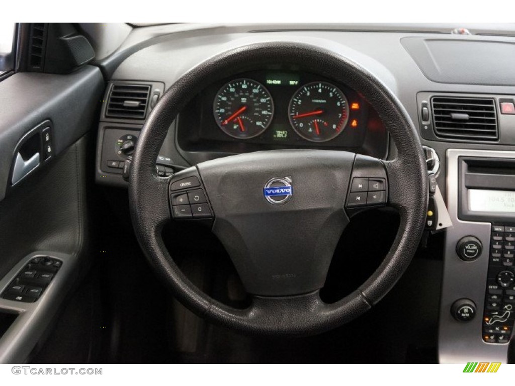 2006 V50 T5 AWD - Silver Metallic / Off Black photo #24