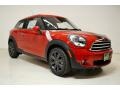 2015 Blazing Red Metallic Mini Paceman Cooper  photo #2