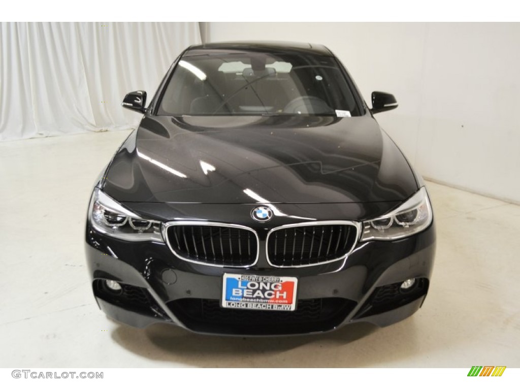 2015 3 Series 328i xDrive Gran Turismo - Black Sapphire Metallic / Black photo #4