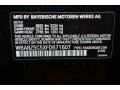 475: Black Sapphire Metallic 2015 BMW 3 Series 328i xDrive Gran Turismo Color Code