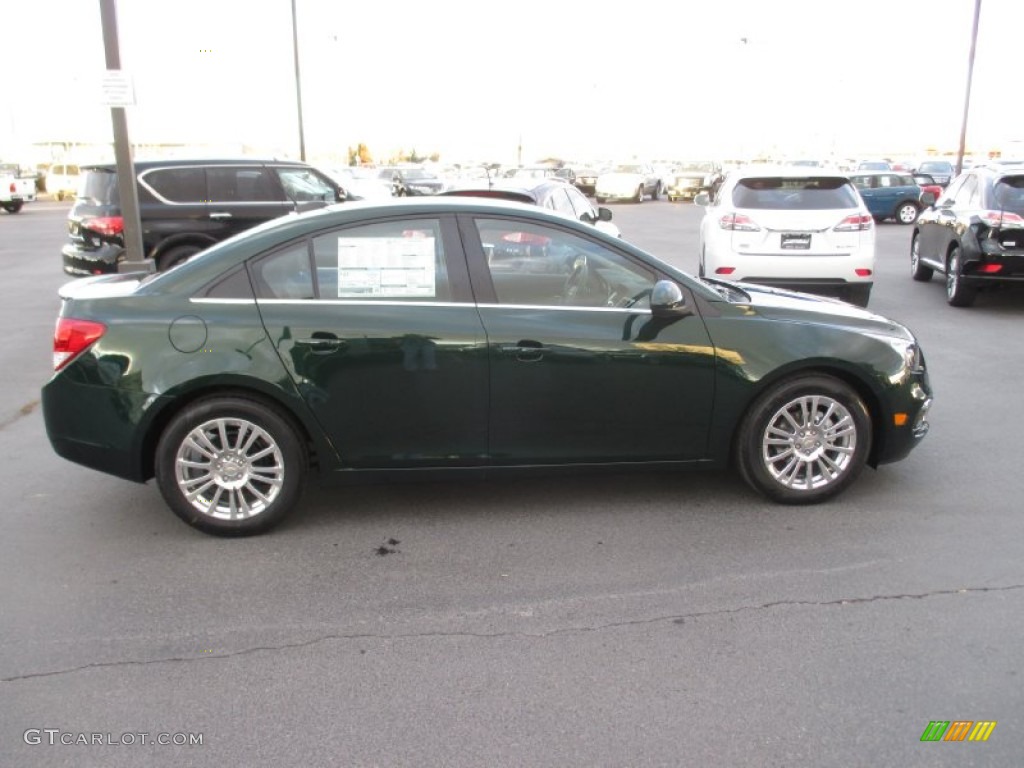 Rainforest Green Metallic 2015 Chevrolet Cruze Eco Exterior Photo #99009475