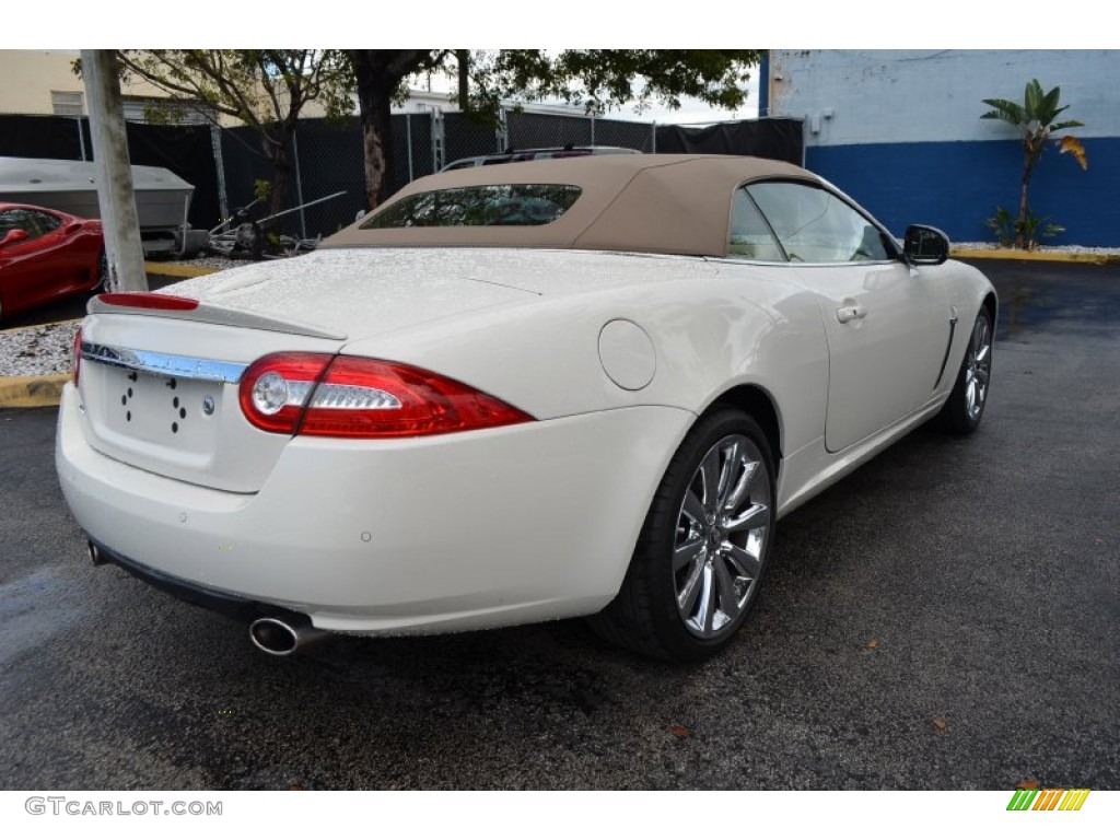 2010 XK XK Convertible - Porcelain White / Ivory photo #7