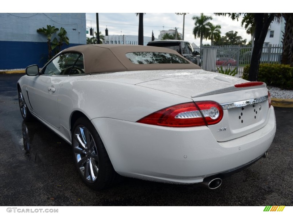 2010 XK XK Convertible - Porcelain White / Ivory photo #8