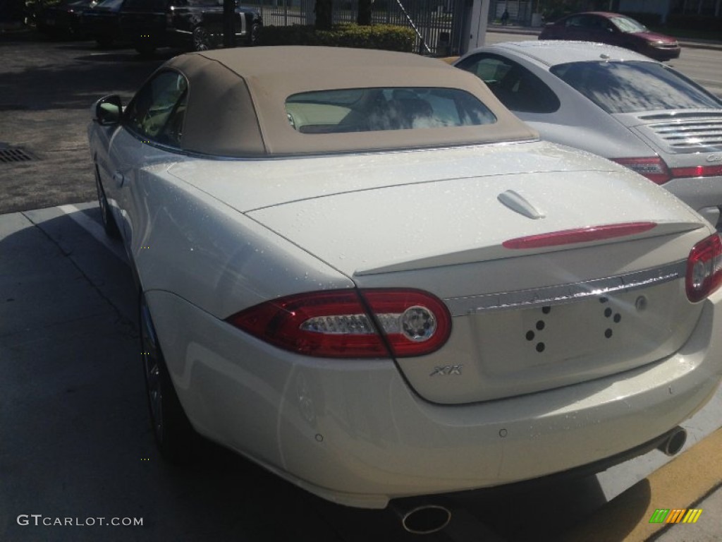 2010 XK XK Convertible - Porcelain White / Ivory photo #9