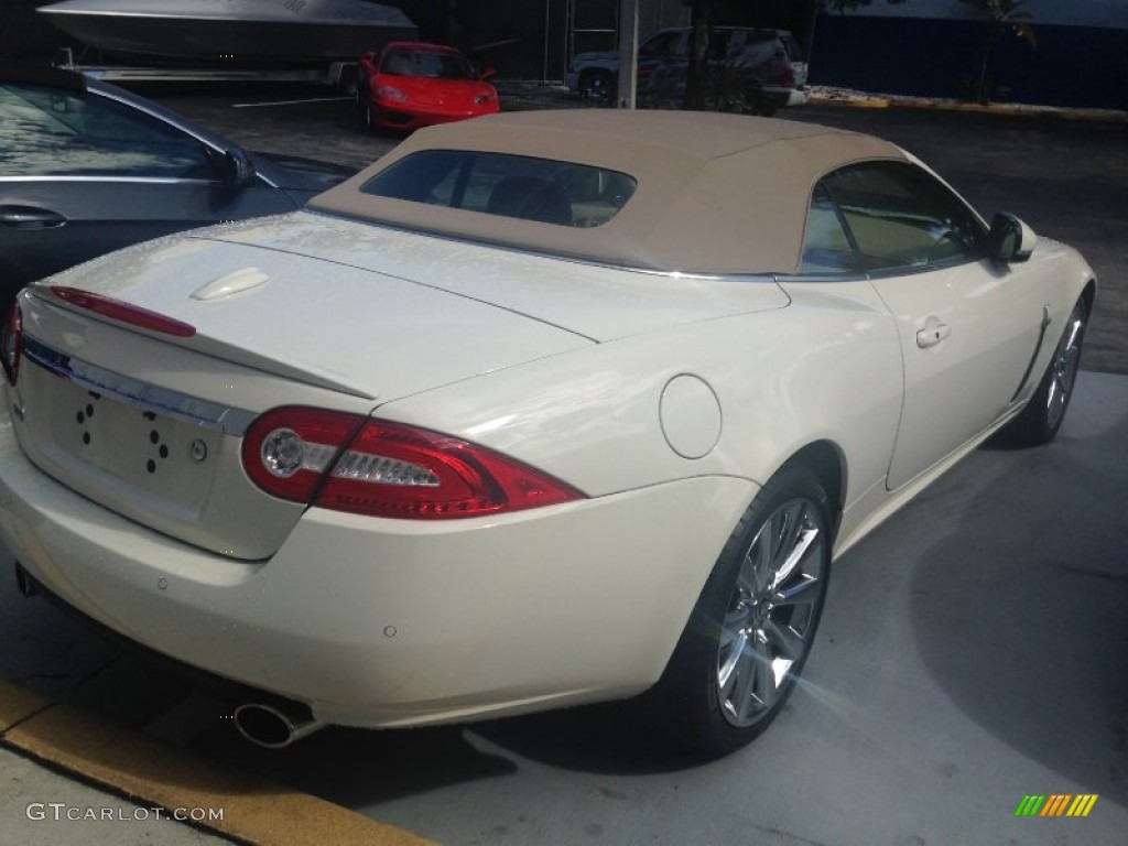 2010 XK XK Convertible - Porcelain White / Ivory photo #10