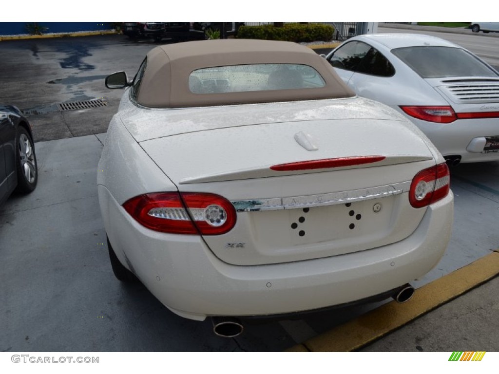 2010 XK XK Convertible - Porcelain White / Ivory photo #11